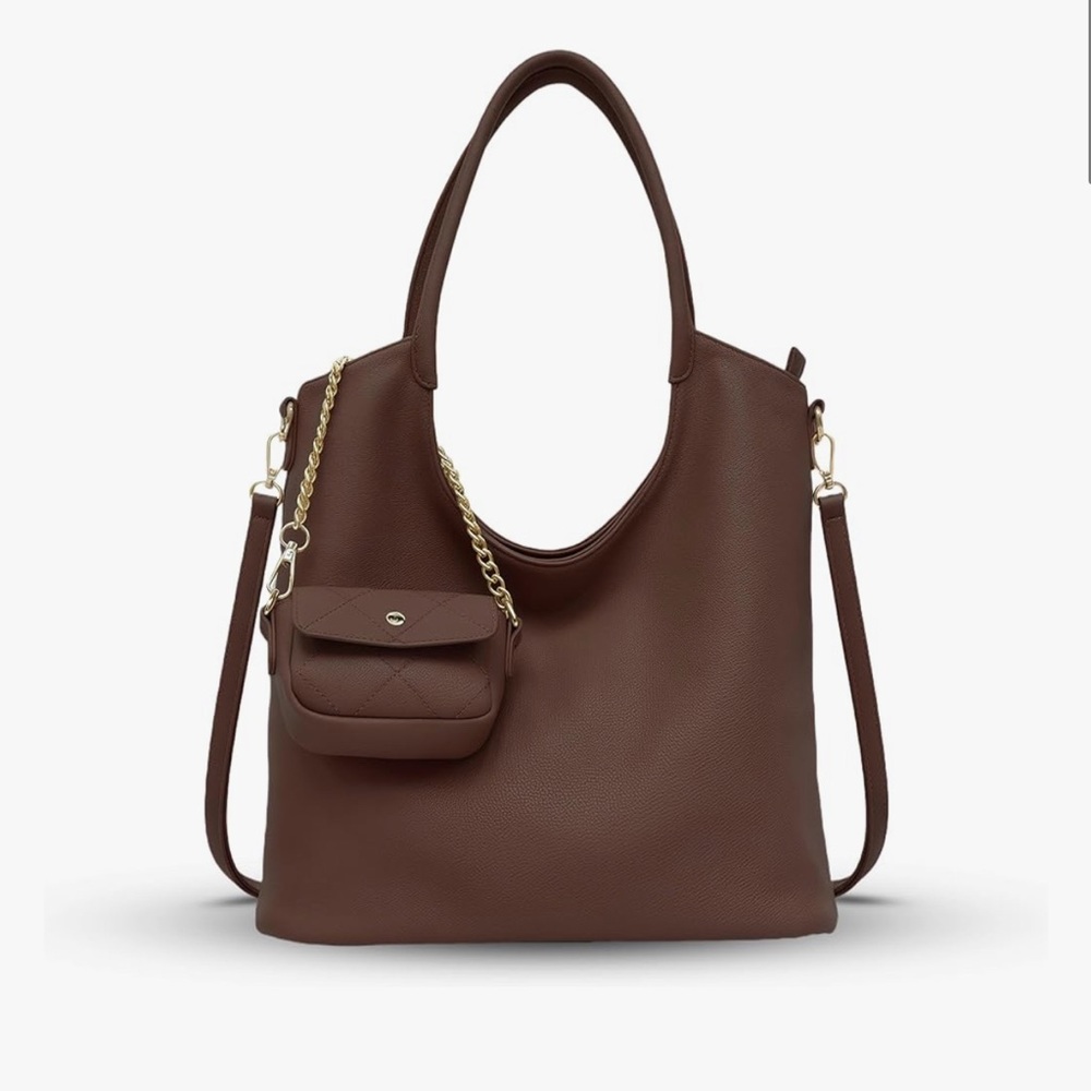 Leather Hobo & Crossbody W/ Mini
